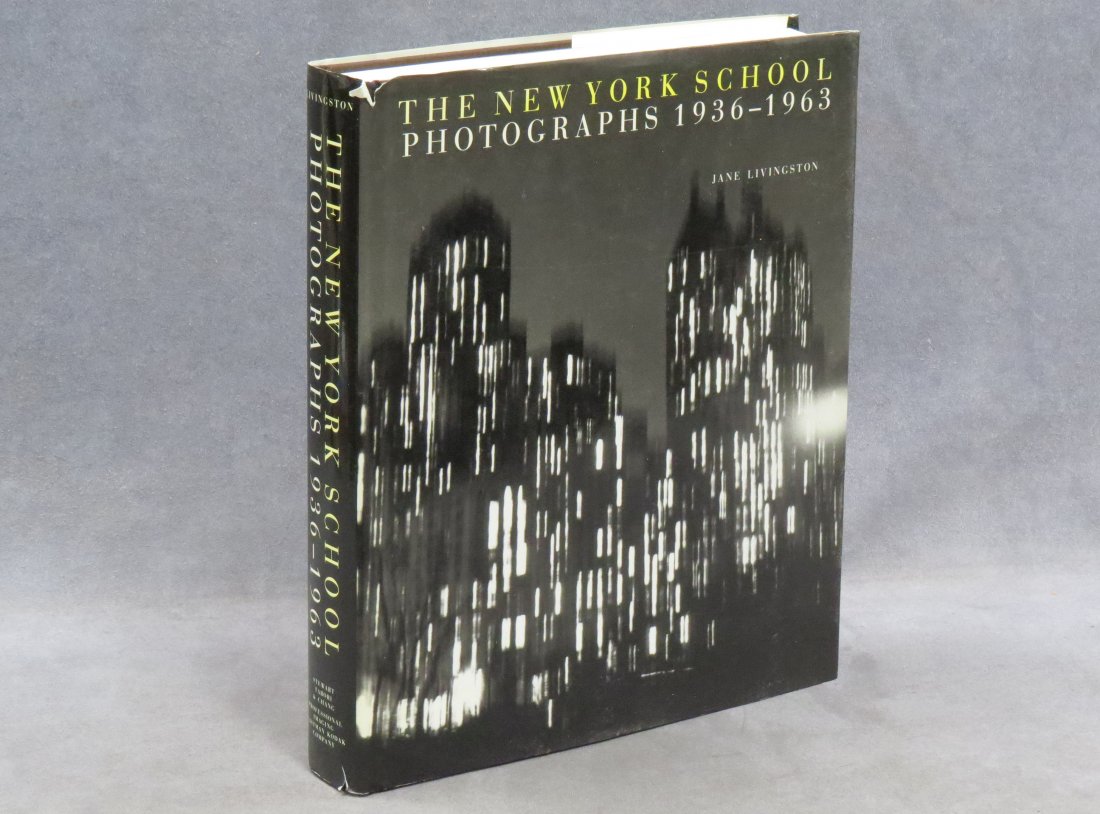 VOLUME-THE NEW YORK SCHOOL PHOTOGRAPHS 1936-1963: VOLUME-THE NEW YORK SCHOOL PHOTOGRAPHS 1936-1963, JANE LIVINGSTON, PUBLISHER: STEWARD, TABORI & CHANG, NEW YORK; PROFESSIONAL IMAGING EASTMAN KODAK 1992 (WITH DUST JACKET)