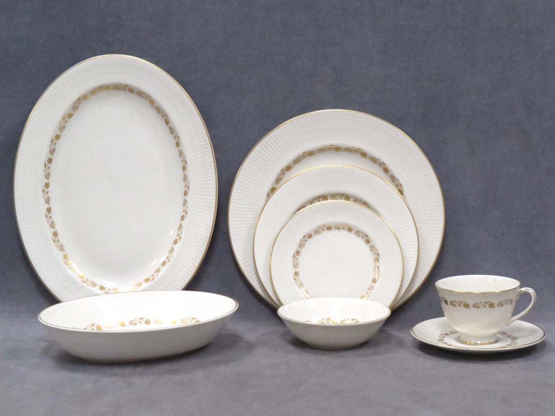 SERVICE FOR (8) ROYAL DOULTON "FAIRFAX" PORCELAIN (1 of 3)