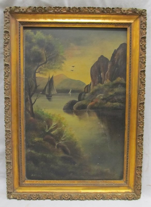 AMERICAN SCHOOL (19TH CENTURY), OIL (1 of 5)