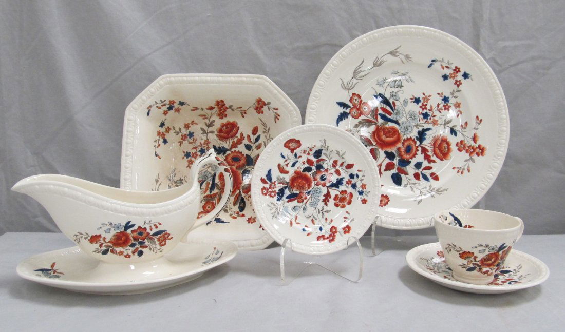 PARTIAL SET SPODE'S CENTURION "ROMNEY" PORCELAINS (1 of 4)