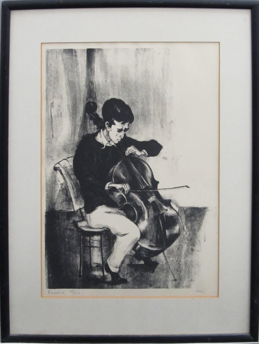 MERVIN JULES (AMERICAN 1912-1994), WOODCUT (1 of 4)