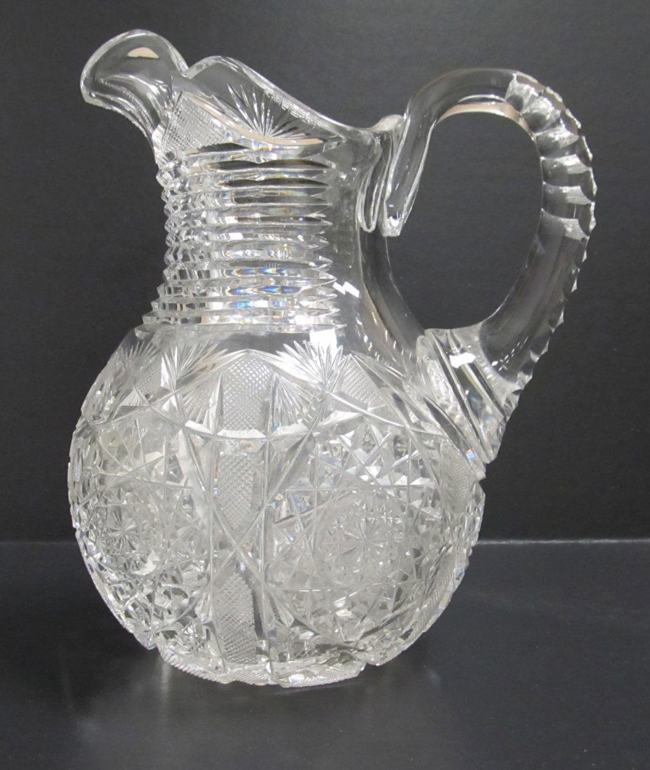 FINE CUT CRYSTAL PITCHER (1 of 1)