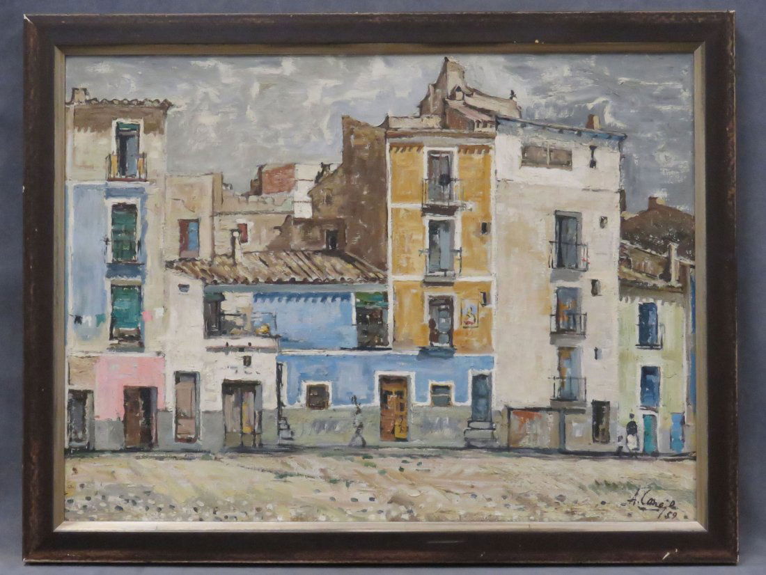 ANDRES CONISO (SPANISH 1913-1994), OIL ON CANVAS (1 of 10)