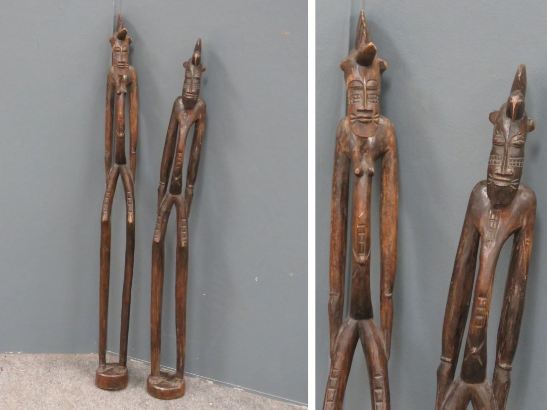 LOT (2) SENUFO, IVORY COAST, RHYTHMIC POUNDERS (1 of 4)