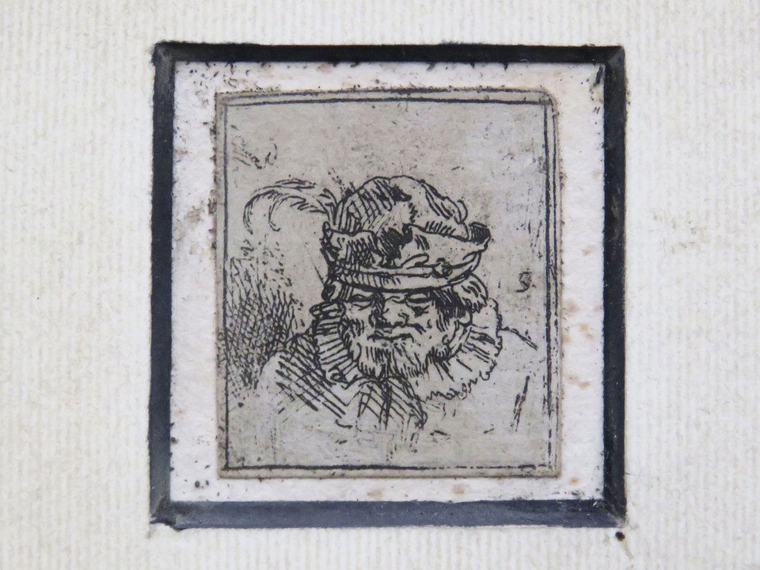 AFTER REMBRANDT VAN RIJN, ETCHING (1 of 4)