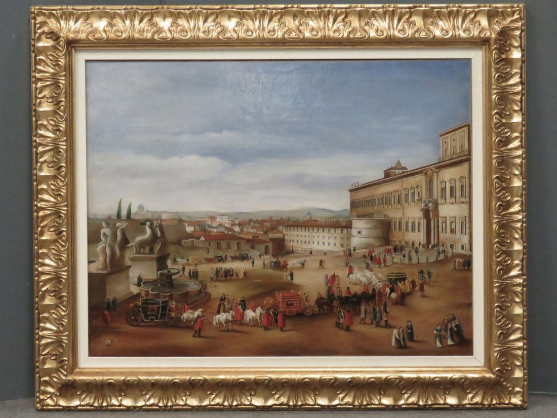 ITALIAN SCHOOL (20TH CENTURY), OIL ON CANVAS (1 of 8)