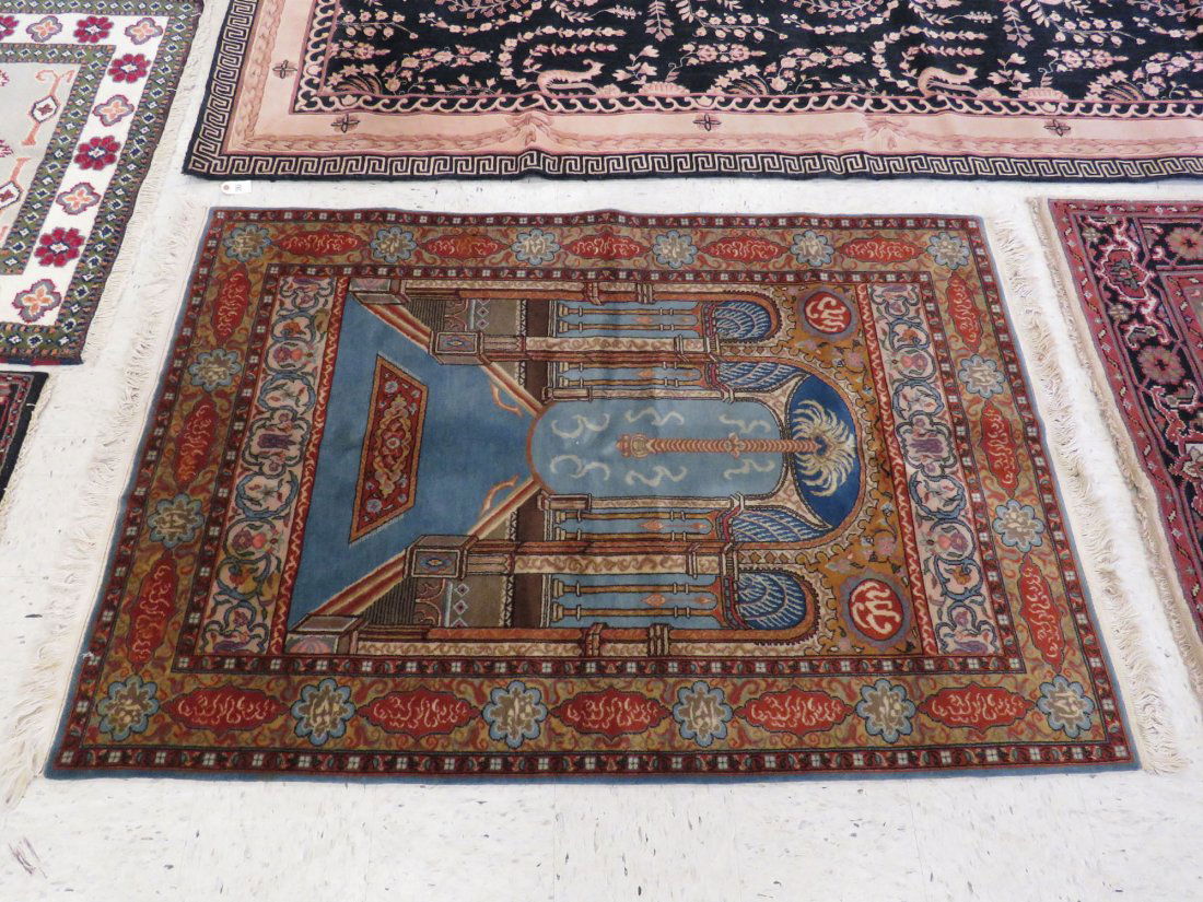 SEMI-ANTIQUE PERSIAN PRAYER RUG (1 of 6)