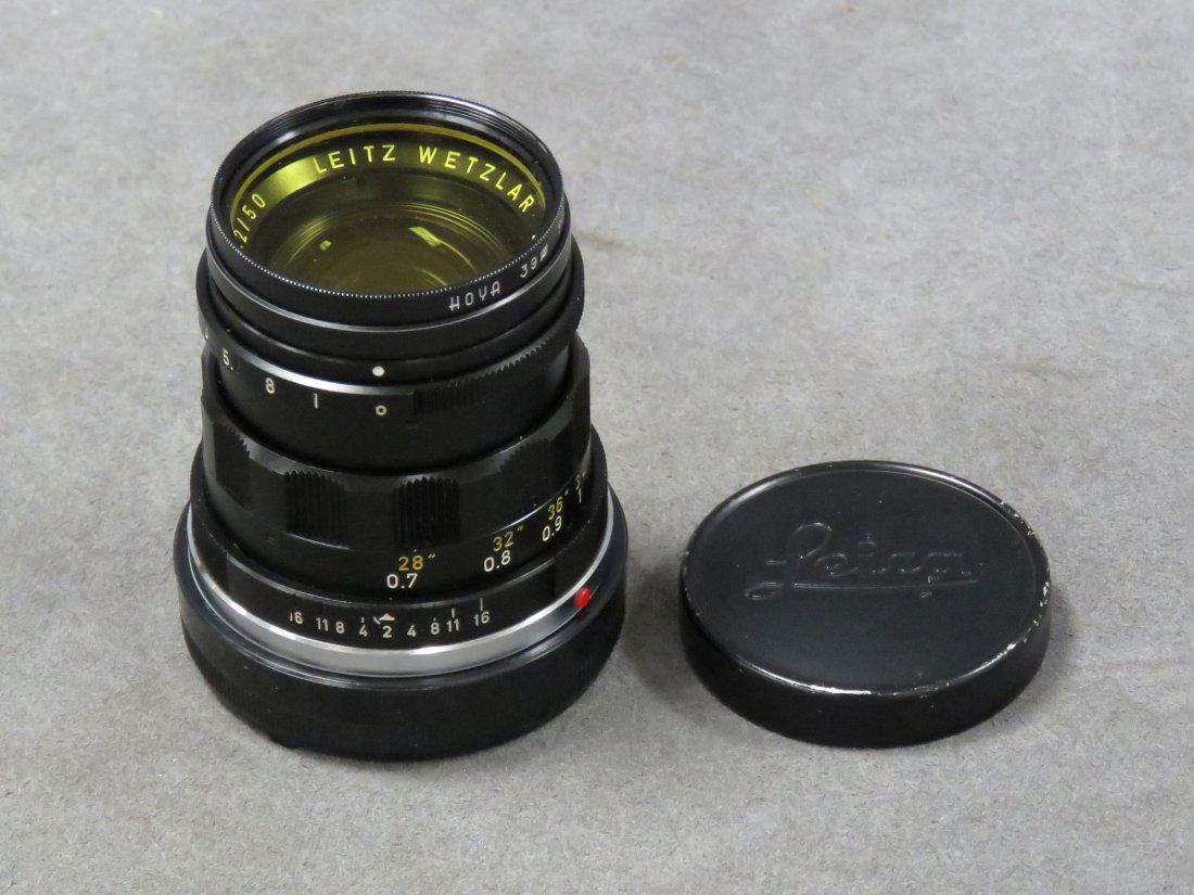 LEICA SUMMICRON 1:2/50 LENS, #2269756 (1 of 4)