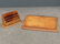 FRATELLI PERONI LEATHER DESK SET, (2) SIGNED