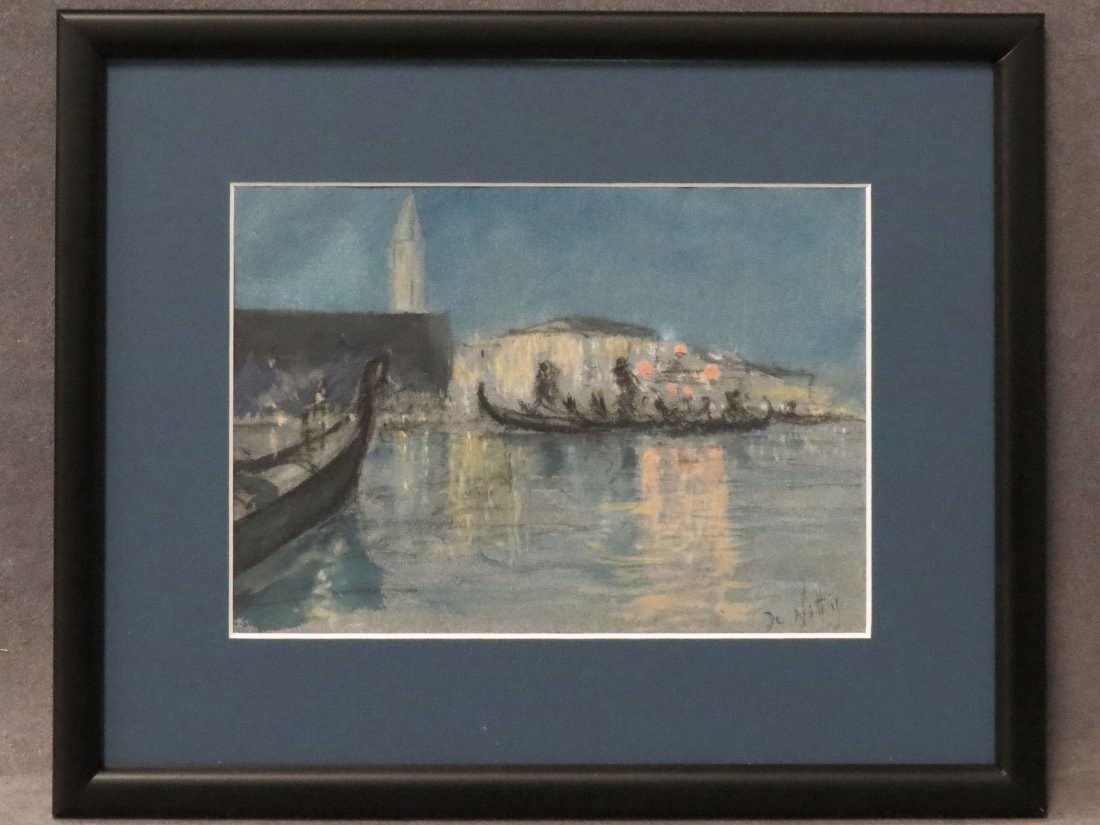 GIUSEPPI DENITTIS (ITALIAN 1846-1884), WATERCOLOR (1 of 3)