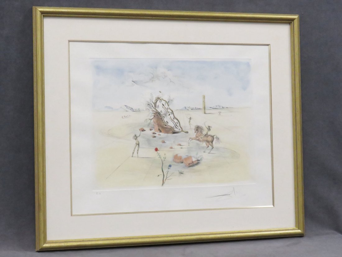 AFTER SALVADOR DALI, "THE COSMIC HORSEMAN". (1 of 8)