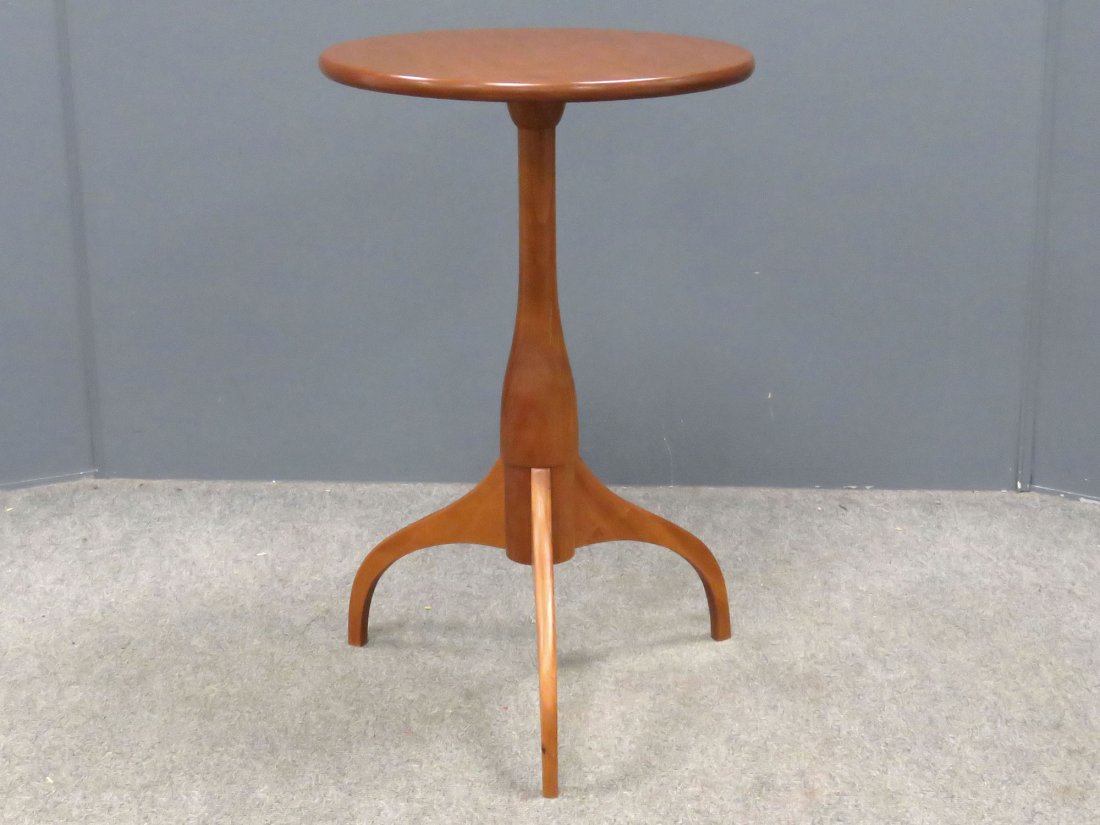 CHARLES GRIFFITH CHERRY SHAKER STYLE CANDLE STAND (1 of 5)