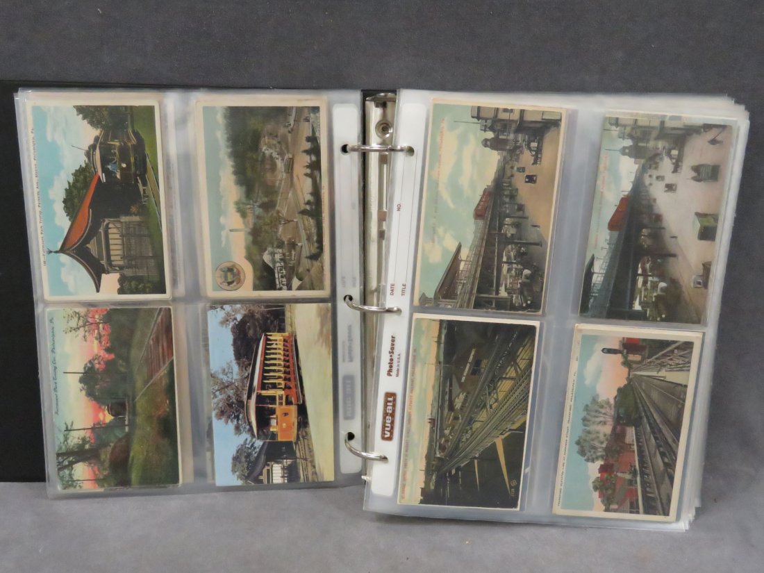ASSORTED PA STREET CARS AND TROLLEY POSTCARDS (1 of 3)