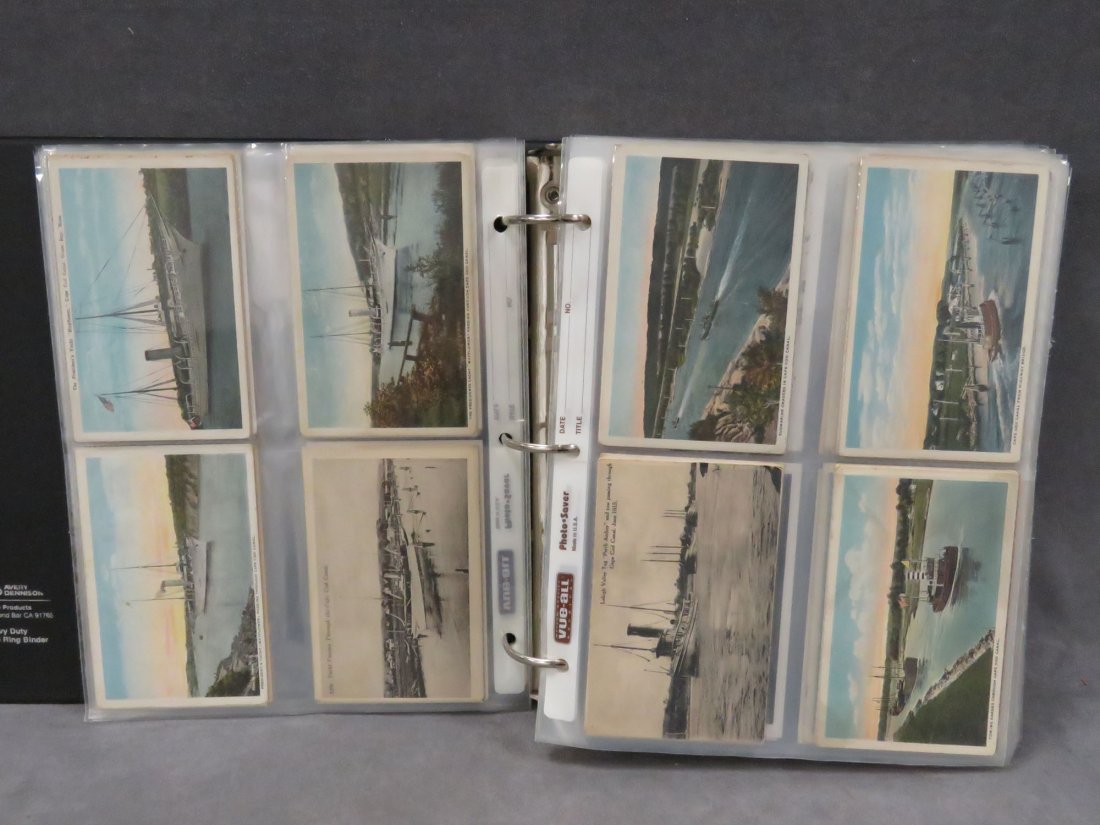 ASSORTED EAST COAST STEAM SHIP POSTCARDS (1 of 3)