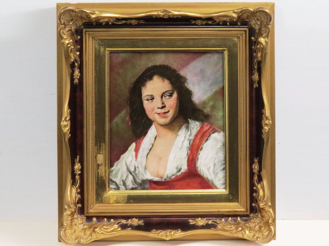 ROSENTHAL PORCELAIN PLAQUE, AFTER FRANZ HALS (1 of 5)