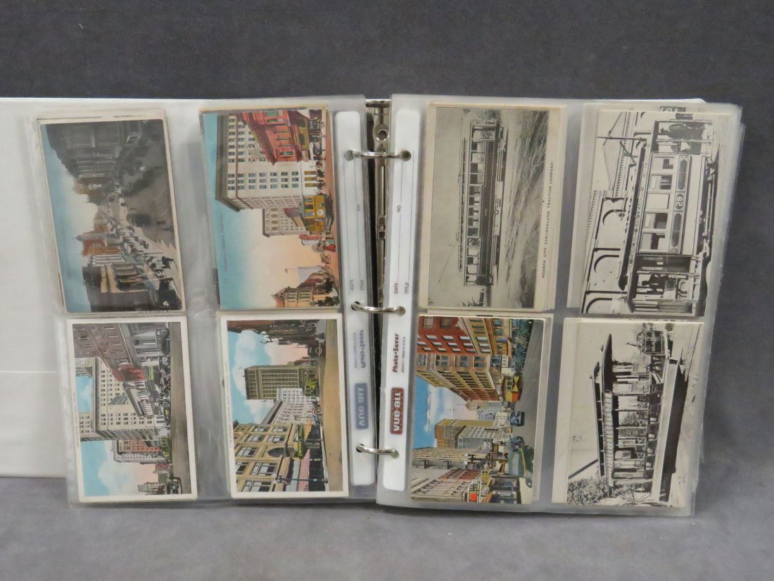 BAY AREA, PORTLAND CABLE CAR & TROLLEY POSTCARDS (1 of 3)