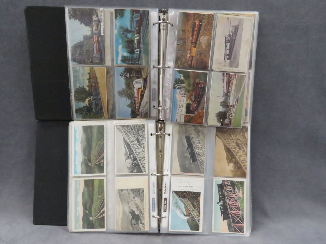 POSTCARDS INCLUDING MINIATURE PARK RAILWAY, ETC (1 of 3)