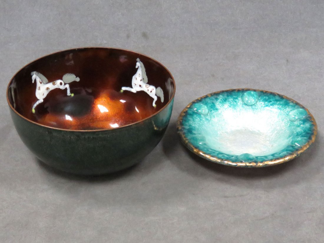 (2) COPPER SIGNED RAYMONDE DE MATHIEU & SCHOENER (1 of 7)