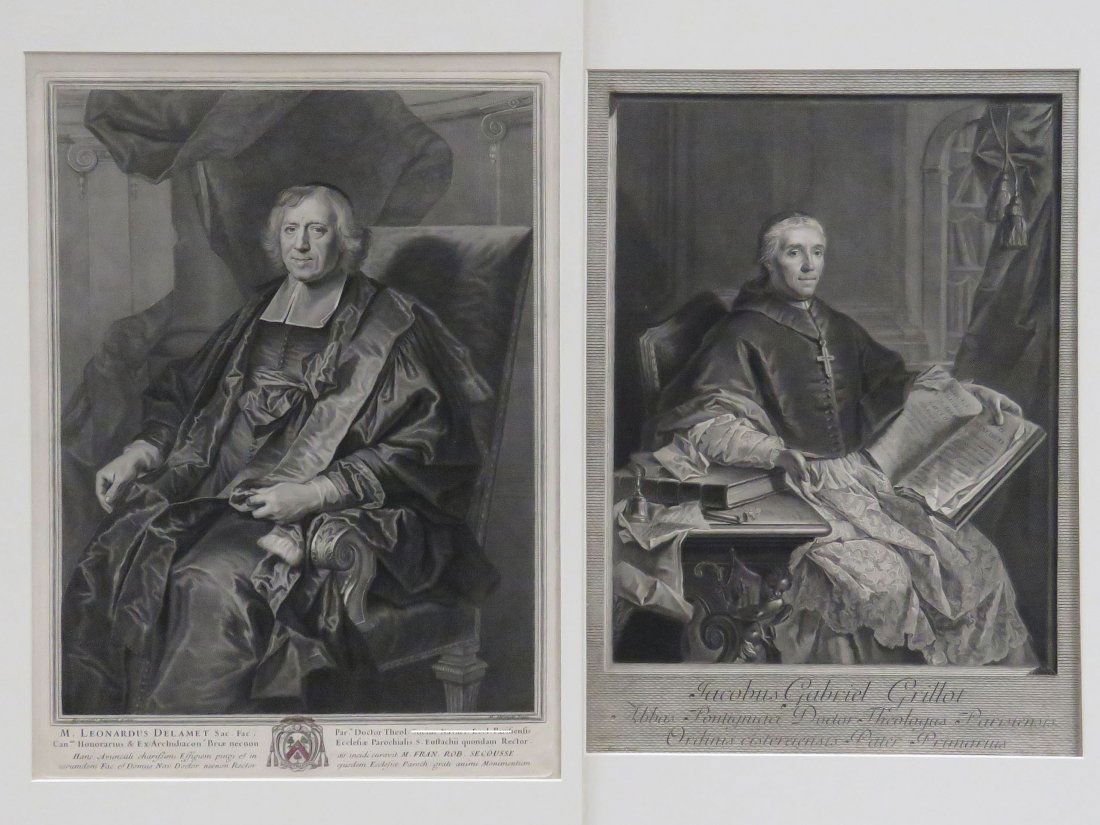 (2) ENGRAVINGS INCLUDING JACOBUS GABRIEL GRILLOT (1 of 3)