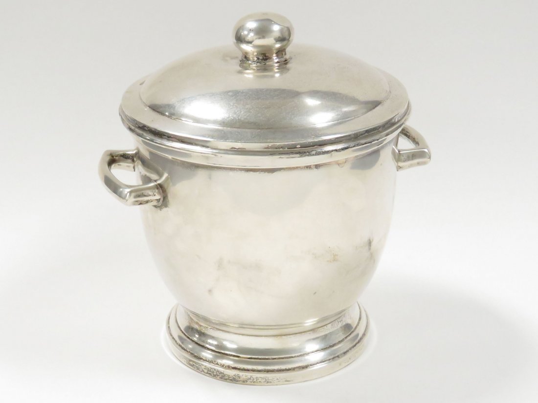 PREISNER STERLING SILVER ICE BUCKET (1 of 7)