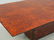 ITALIAN MODERN BURL WALNUT PEDESTAL BASE TABLE - 2