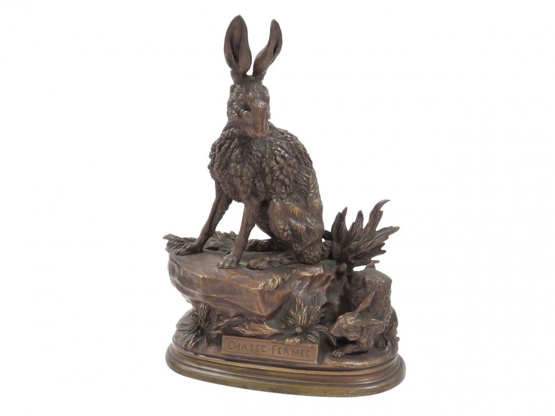 JULES MOIGNIEZ (FRENCH 1835-1894), BRONZE (1 of 6)