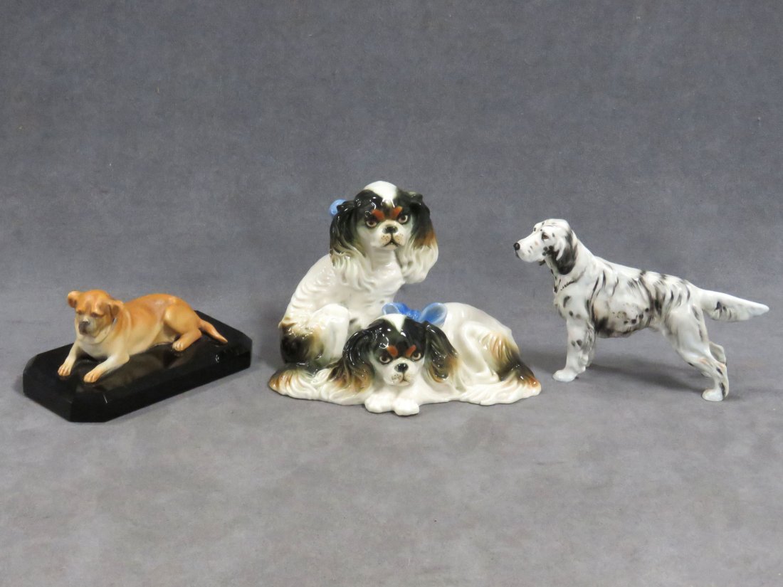 LOT (3) PORCELAIN INCLUDING HUTSCHENREUTHER (1 of 5)