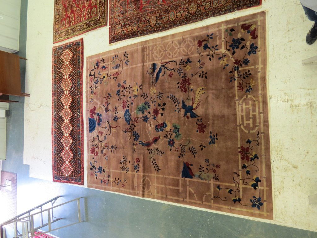 VINTAGE CHINESE NICHOLS CARPET (1 of 2)