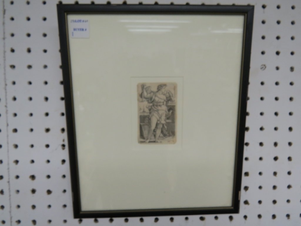 HANS SEBALD BEHAM (GERMAN 1500-1550), ENGRAVING (1 of 1)