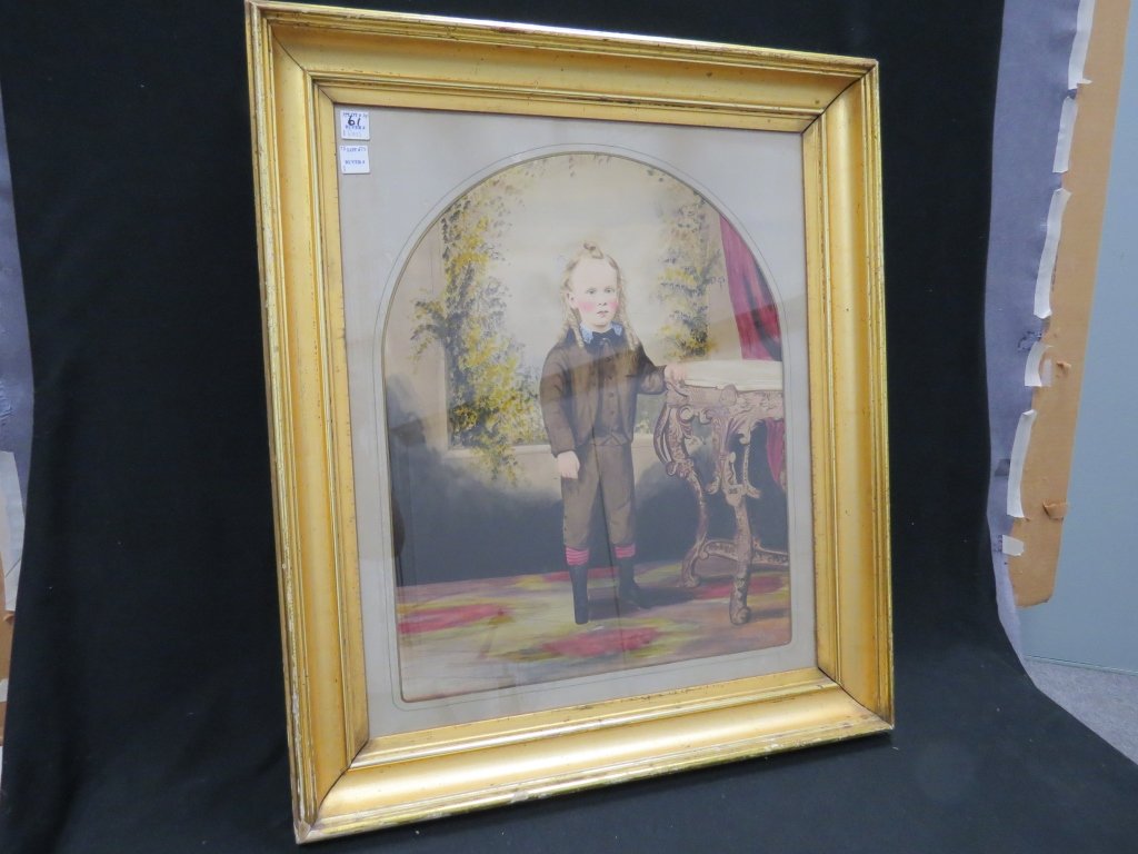 HAND COLORED PHOTOGRAPH, 19TH CENTURY (1 of 1)