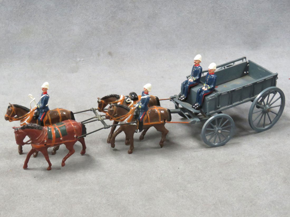 BRITAINS ROYAL ARMY SERVICE CORPS WAGON (1 of 5)