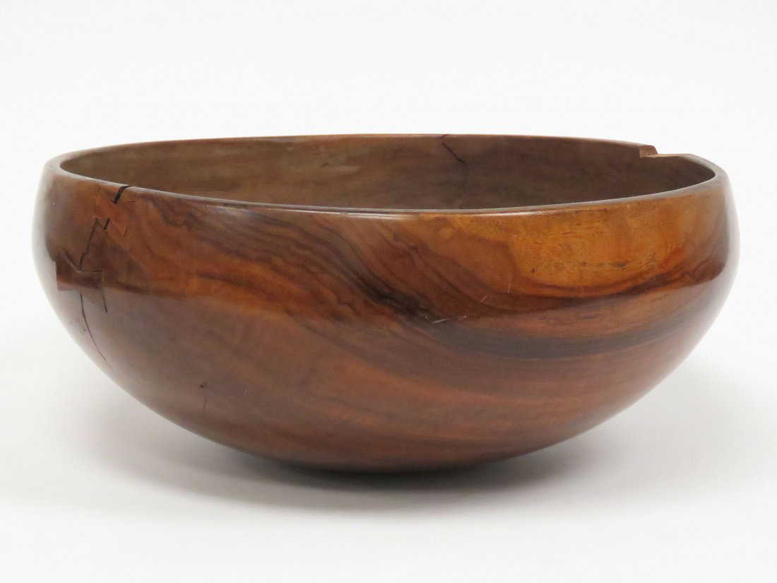 HAWAIIAN KOA WOOD POI BOWL (CALABASH)