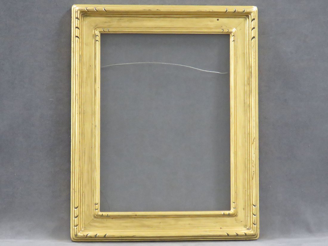 NEWCOMB-MACKLIN PLEIN AIRE FRAME, LABELED: NEWCOMB-MACKLIN PLEIN AIRE FRAME, LABELED. INSIDE 16 X 12"; OVERALL 21 X 17"