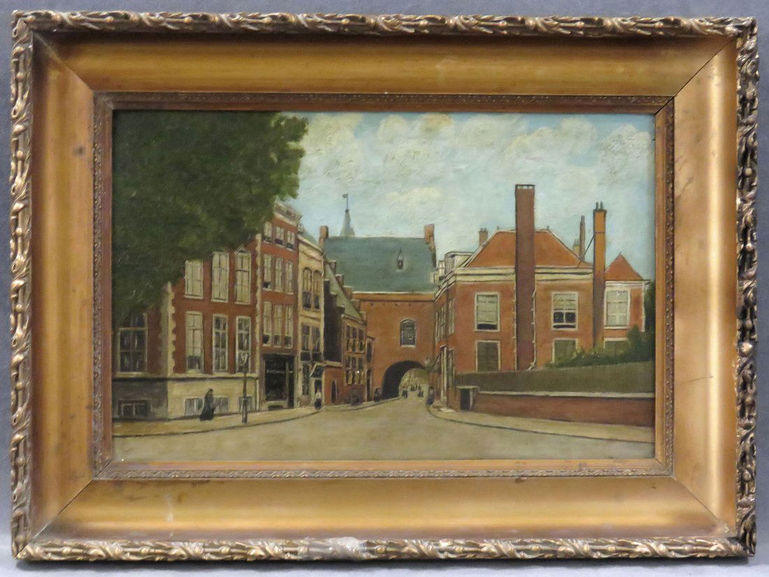 DUTCH SCHOOL (19/20TH CENTURY), OIL ON BOARD (1 of 3)
