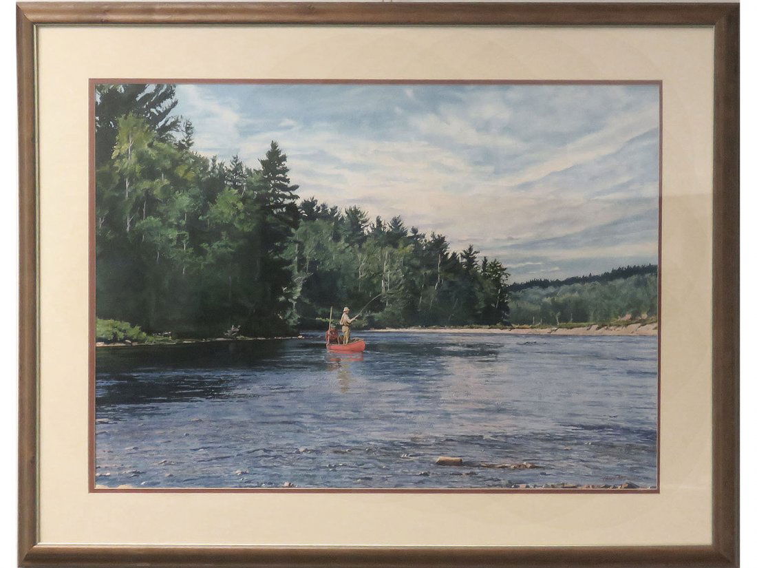 HENRY MCDANIEL (AM/CANADA 1906-2008), WATERCOLOR (1 of 4)