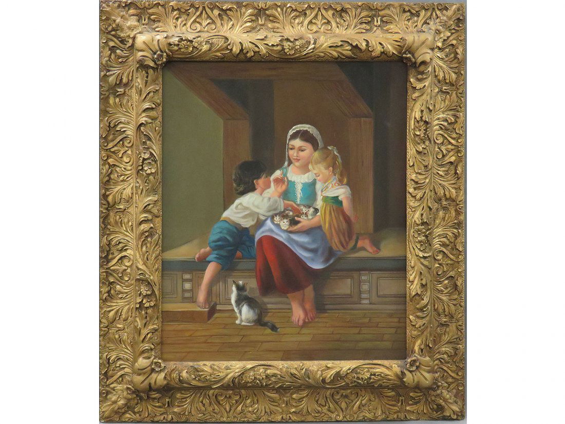 KRISTINA NEMETHY (AMERICAN 20TH CENTURY), OIL (1 of 5)