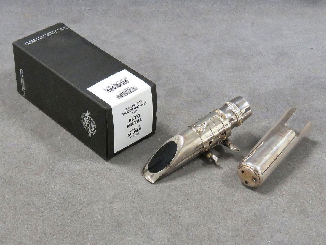 SELMER, PARIS SILVER C* ALTO SAXOPHONE MOUTHPIECE (1 of 2)