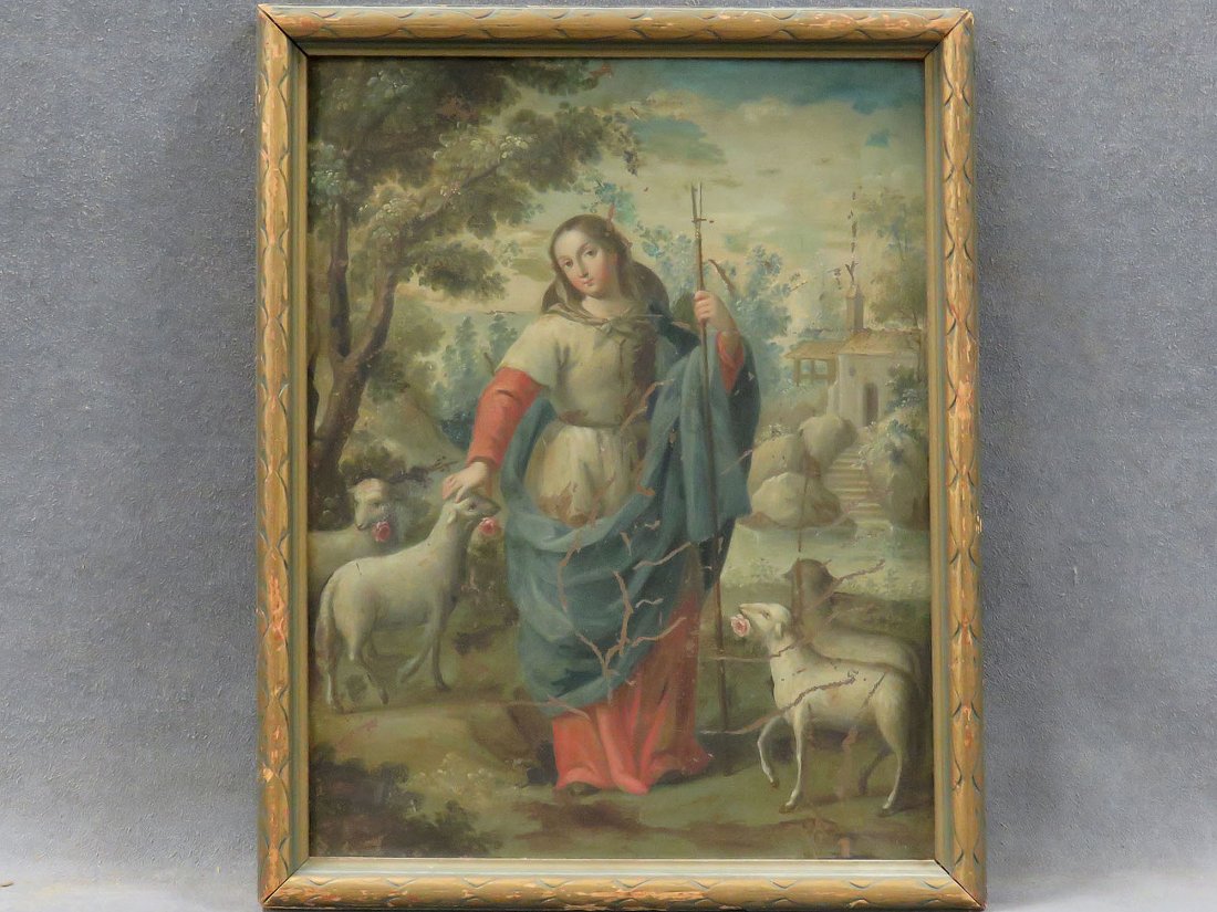 SPANISH SCHOOL (18/19TH CENTURY), OIL ON COPPER (1 of 3)