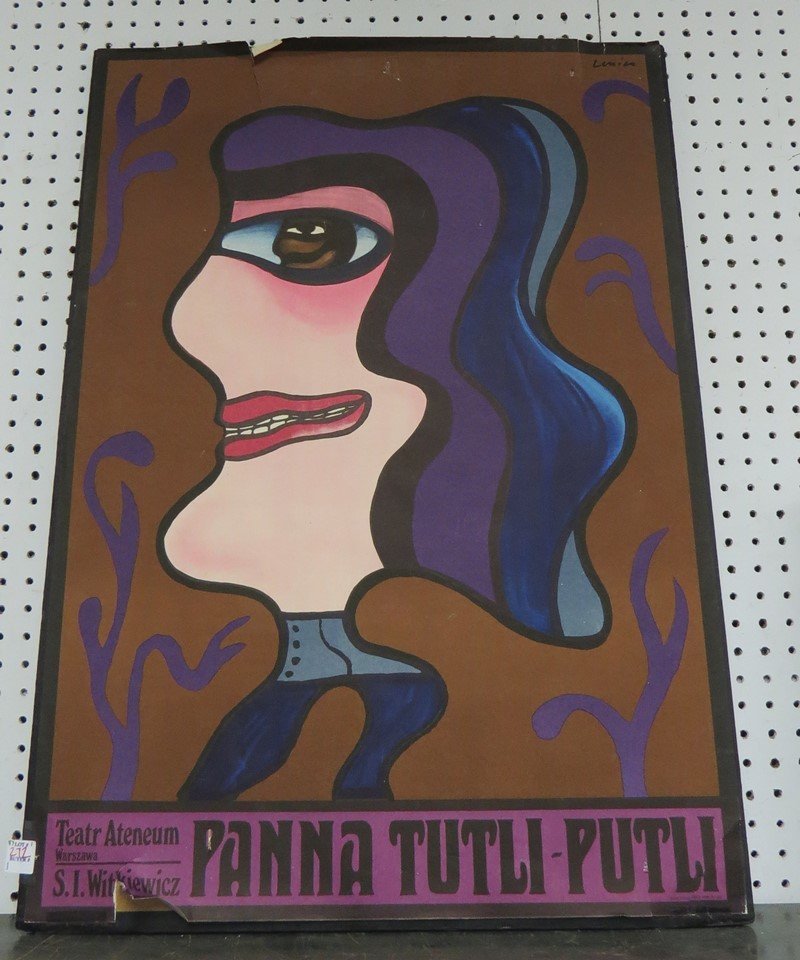 JAN LENICA (POLAND 1928-2001), SERIGRAPH POSTER (1 of 2)