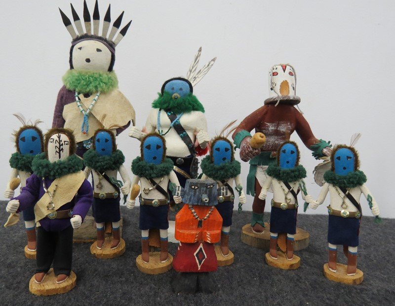 LOT ASSORTED KACHINA DOLLS (1 of 4)