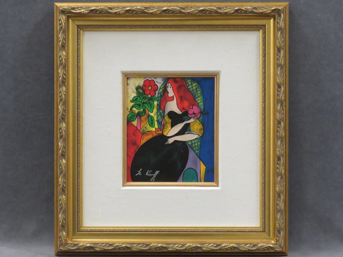 LINDA LE KINFF (FRENCH 1949-), SERIGRAPH (1 of 4)