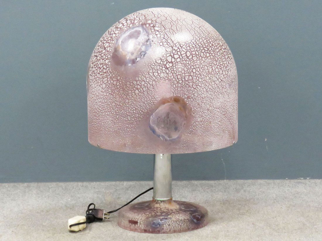 BARBINI DESIGNER MODERN ART GLASS MUSHROOM LAMP (1 of 5)