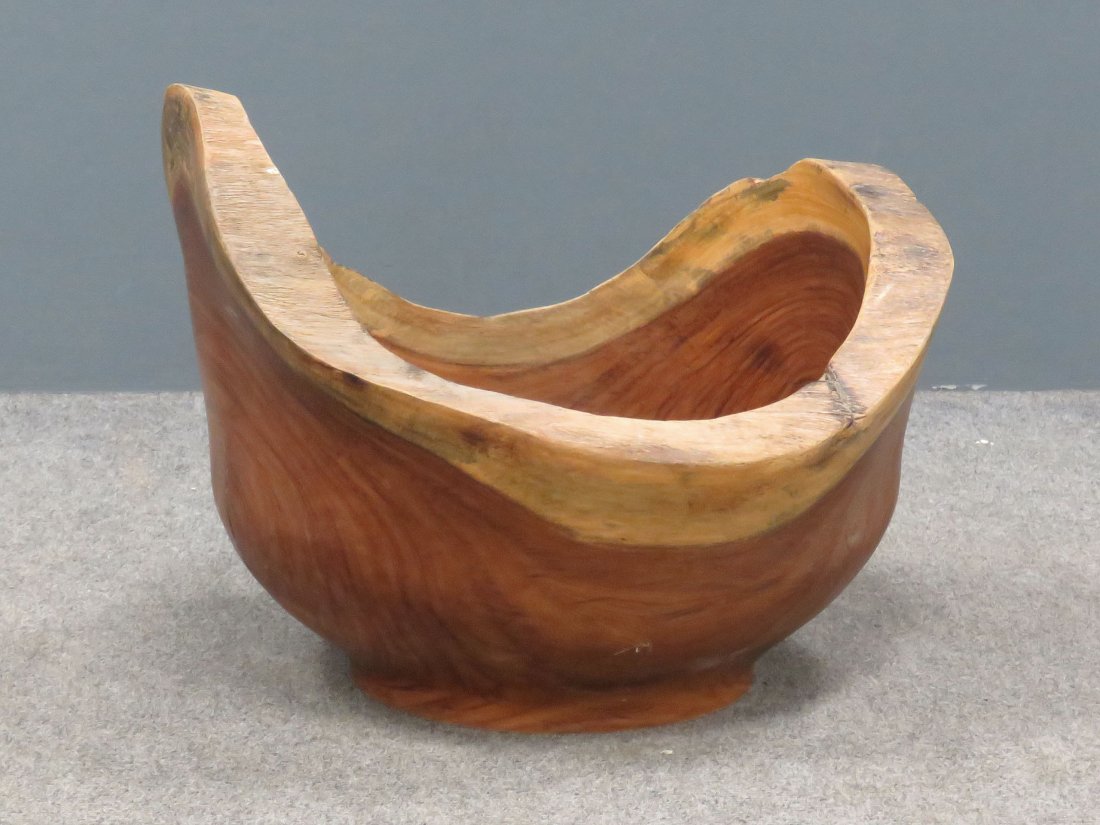 EXOTIC ROSEWOOD RUSTIC BOWL (1 of 4)