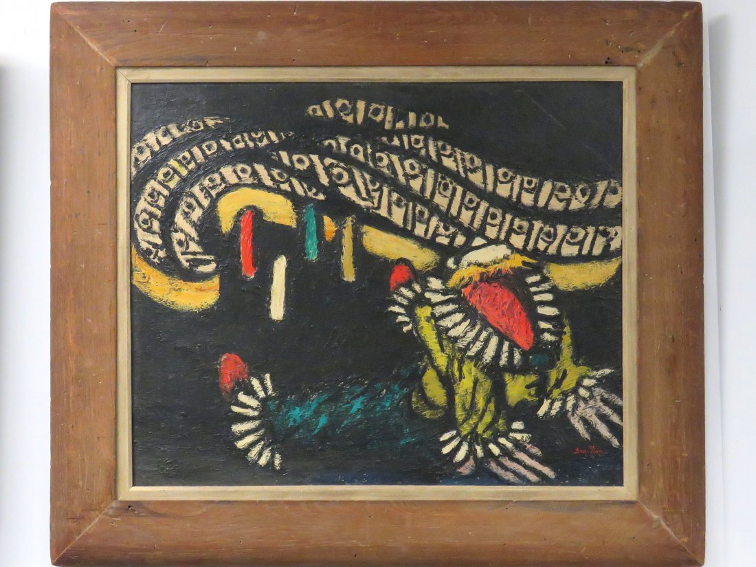 BEN-ZION WEINMAN, OIL ON CANVAS (1 of 4)