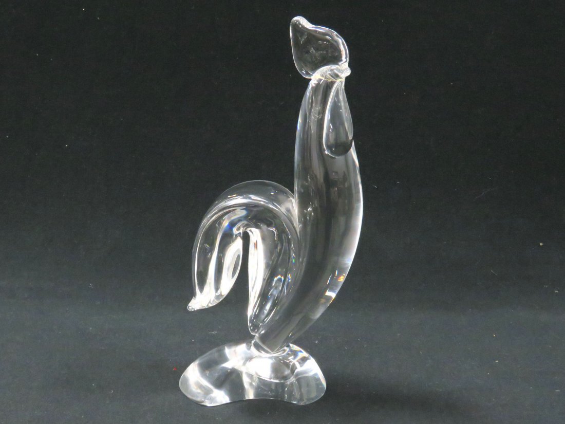 STEUBEN CRYSTAL ROOSTER, SIGNED (1 of 1)