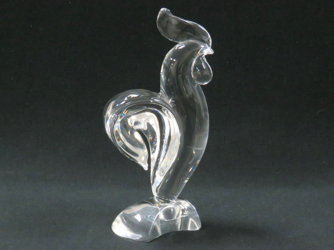 STEUBEN CRYSTAL ROOSTER, SIGNED (1 of 1)
