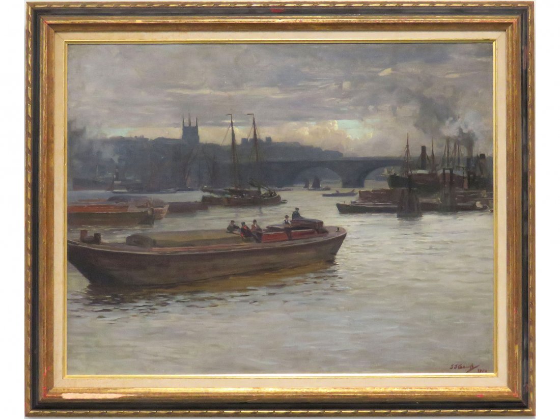 FREDERICK JUDD WAUGH (AMERICAN 1861-1940), OIL (1 of 5)