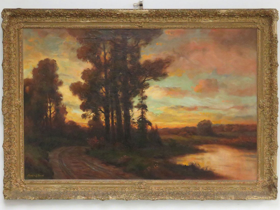 FRANKLIN E. BOOTH (AMERICAN 1874-1948), OIL (1 of 3)