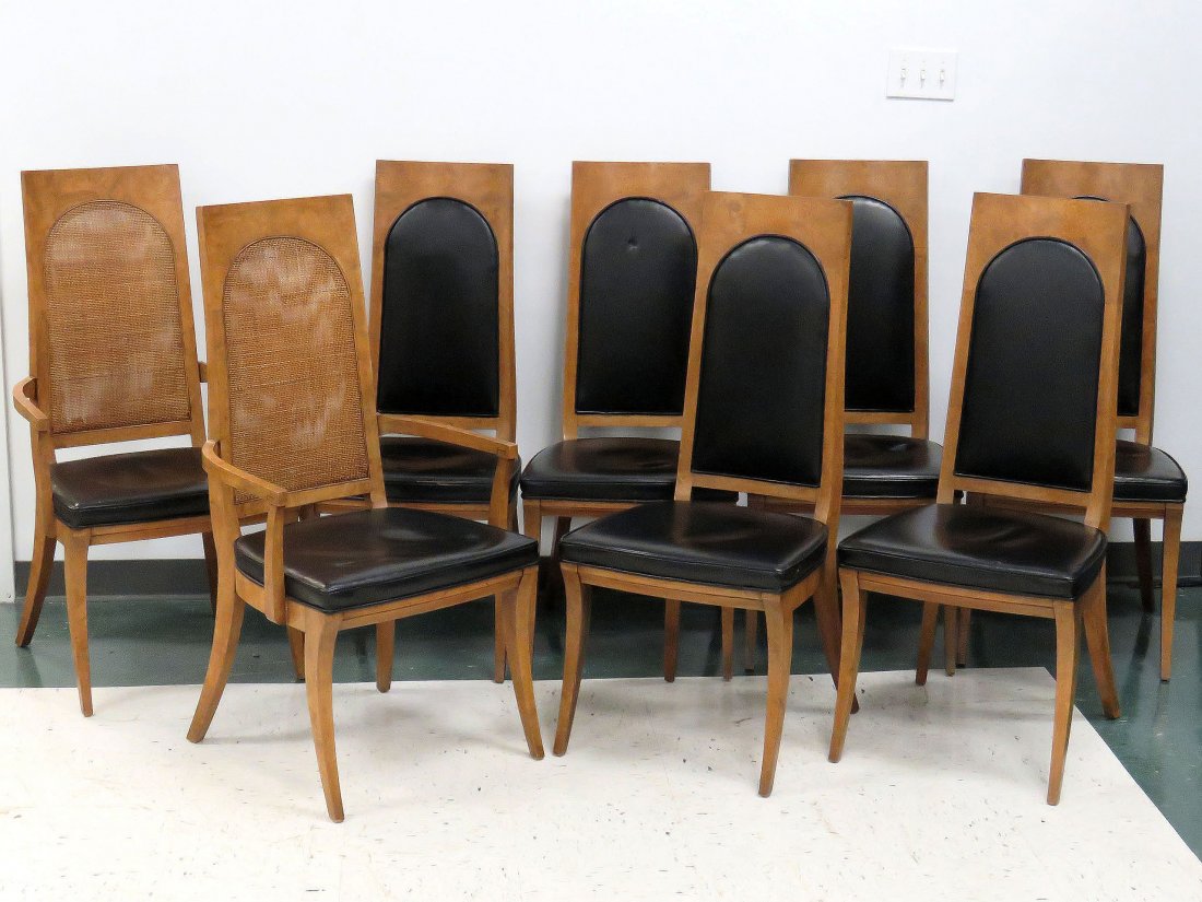 SET (8) MID-CENTURY MASTERCRAFT DINING CHAIRS (1 of 6)