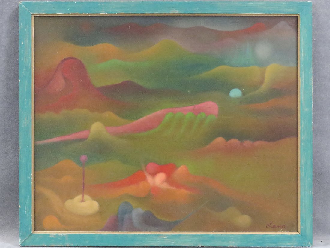 ISRAELI SCHOOL (20TH CENTURY), OIL ON PANEL (1 of 2)